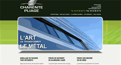 Desktop Screenshot of charentepliage.fr